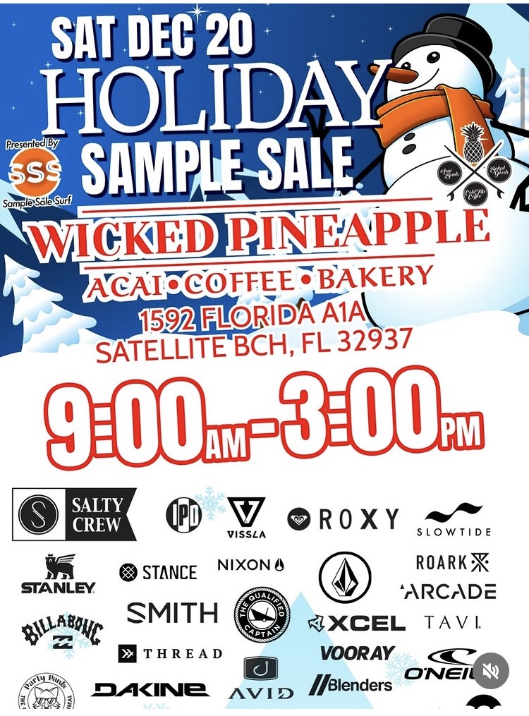 Holiday Sample Sale